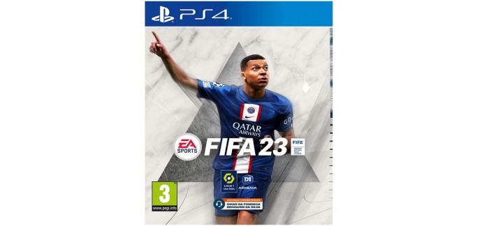 Amazon: Jeu FIFA 23 sur PS4 à 29,99€