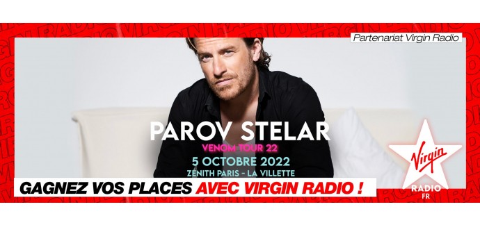 Virgin Radio: Des invitations pour le concert de Parov Stelar le 05 octobre à Paris à gagner