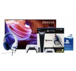 Boulanger: TV LED Sony pack TV 50X89 + console PS5 + 2e manette + Casque + FIFA 23 + carte PSN de 50€ à 1769€