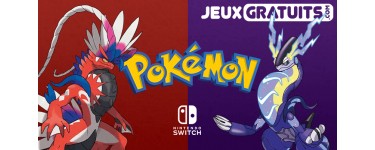 Jeux-Gratuits.com: 1 lot de jeu vidéo Switch "Pokémon Écarlate" et "Pokémon Violet" à gagner