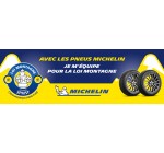 Michelin: 1 lot de 4 pneus Michelin pour une voiture à gagner