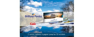 Blancheporte: 2 cartes cadeau voyage Brittany Ferries à gagner