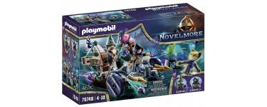 Amazon: PLAYMOBIL 70748 Violet Vale - Véhicule catapulte - Novelmore à 18,23€