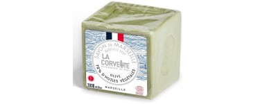 Amazon: Cube Savon de Marseille La Corvette - Edition Limitée, Olive, 300g à 2,75€
