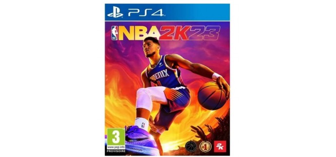 Amazon: Jeu NBA 2K23 sur PS4 à 19,99€