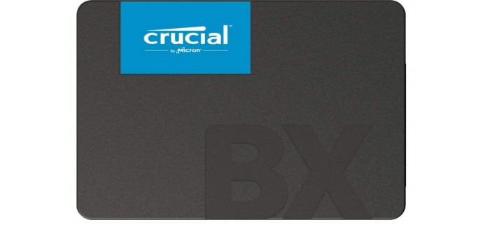 Amazon: [Prime] SSD interne 2.5" Crucial BX500 - 2To à 85,40€