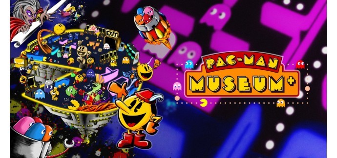 Nintendo: Jeu PAC-MAN MUSEUM+ sur Nintendo Switch (dématérialisé) à 9,99€