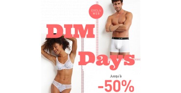 DIM: DIM Days : jusqu'à -50% sur une large sélection de sous-vêtements