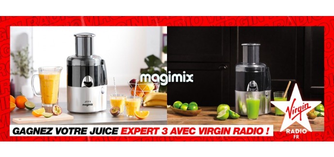 Virgin Radio: 1 extracteur de jus Juice Expert 3 Magimix à gagner