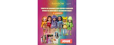 Gulli: Des poupées + des romans jeunesse "Bienvenue à Rainbow high" à gagner