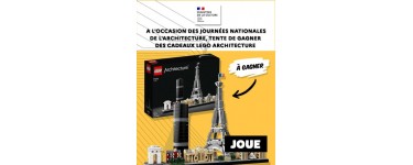 Gulli: 4 boites de Lego "Architecture Paris" à gagner