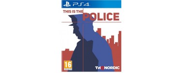 Amazon: Jeu This is The Police sur PS4 à 14,55€