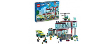 Amazon: Lego City L’Hôpital - 60330 à 62,90€