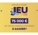 Castorama: 75000€ de cartes cadeaux Castorama à gagner pendant le jeu Castomania