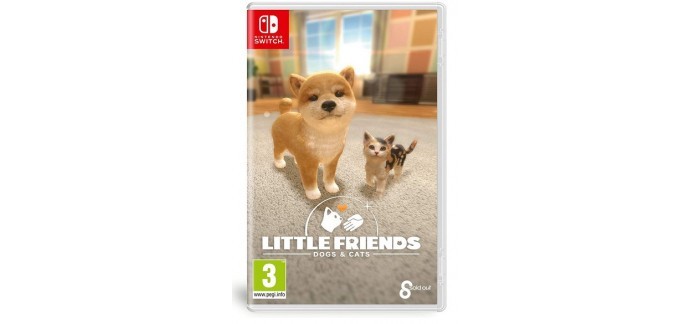 Amazon: Jeu Little Friends: Dogs and Cats sur Nintendo Switch à 28,99€