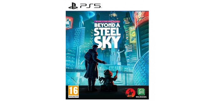 Amazon: Jeu Beyond a Steel Sky - Beyond a Steel Book Edition sur PS5 à 25,36€