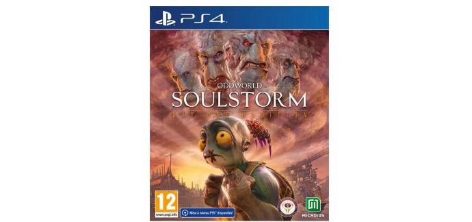 Amazon: Jeu Oddworld Soulstorm Day One Edition sur PS4 à 29,99€
