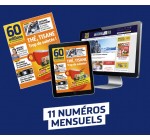60 Millions de Consommateurs: Abonnement d'1 an papier et numérique à 60 Millions de consommateurs pour 20€