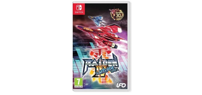 Amazon: Jeu Raiden Iv X Mikado Remix sur Nintendo Switch à 24,99€