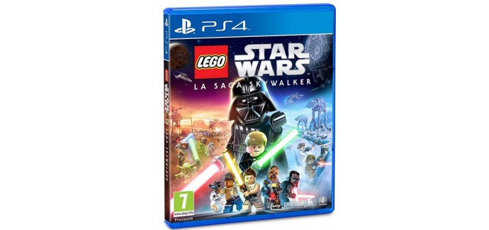 Amazon: Jeu LEGO Star Wars : La Saga Skywalker sur PS4 à 17,90€