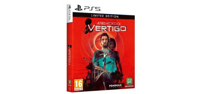 Amazon: Jeu Alfred Hitchcock Vertigo - Edition Limitée sur PS5 à 32,91€