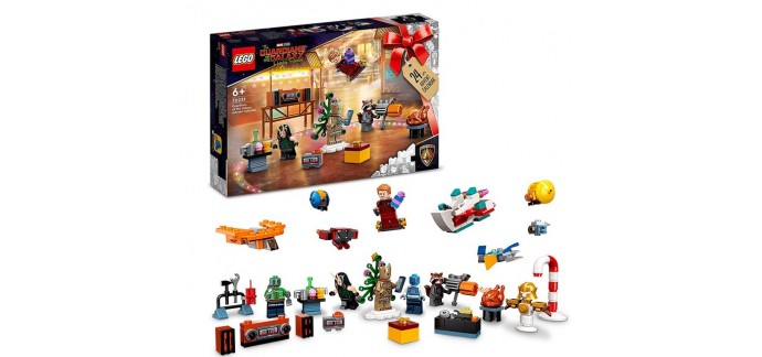 Amazon: LEGO Marvel Le Calendrier de l’Avent 2022 : Les Gardiens de la Galaxie - 76231 à 24,49€