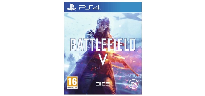 Amazon: Jeu Battlefield V sur PS4 à 16,80€