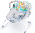 Amazon: Transat Bébé et Siège Sauteur Bright Starts - Safari Blast à 18,99€