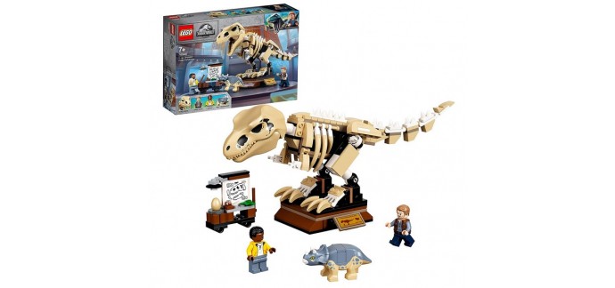 King Jouet: LEGO Jurassic World L’Exposition du Fossile du T. Rex - 76940 à 17,50€