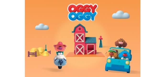 Citizenkid: 5 lots de 4 jouets "Oggy Oggy" à gagner