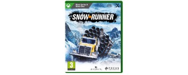 Amazon: Jeu SnowRunner sur Xbox Series X à 22,76€