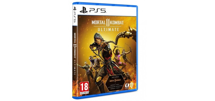 Amazon: Jeu Mortal Kombat 11 Ultimate sur PS5 à 19,99€