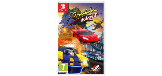 Amazon: Jeu Cruisin' Blast sur Nintendo Switch à 29,99€