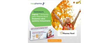 Newpharma: 10 packs de compléments alimentaires Immunitypack Pharma Nord à gagner