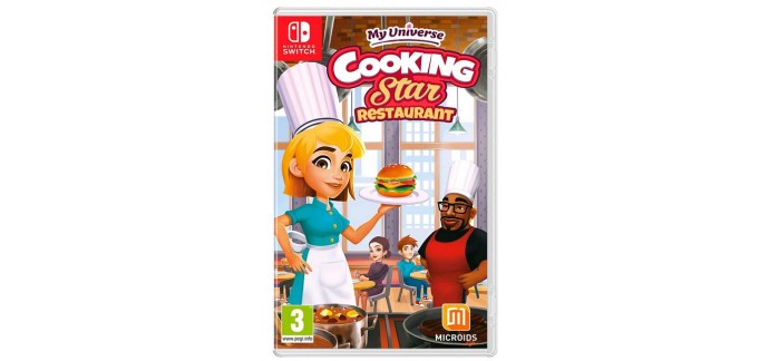 Amazon:  Jeu My Universe Cooking Star Restaurant sur Nintendo Switch à 18,53€