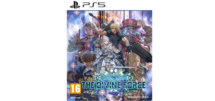 Amazon: Jeu Star Ocean The Divine Force sur PS5 à 33,99€