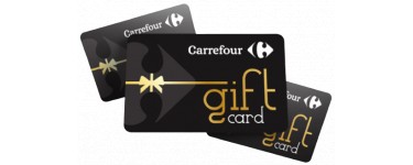 Carrefour: 7000€ de cartes cadeaux Carrefour à gagner