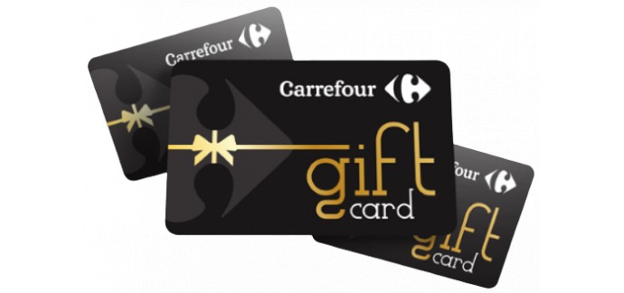 Carrefour: 7000€ de cartes cadeaux Carrefour à gagner