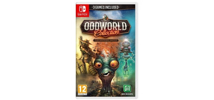 Amazon: Jeu Oddworld : Collection sur Nintendo Switch à 39,99€