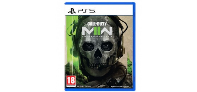 E.Leclerc: Jeu Call of Duty Modern Warfare II sur PS5 à 58,73€