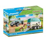 Amazon: Playmobil Country Voiture et van pour poney - 70511 à 33,16€