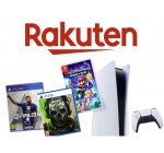 Rakuten: 15€ de réduction dès 99€ sur les jeux vidéo et consoles