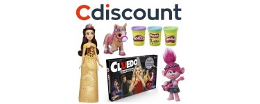 Cdiscount: 1 jouet Hasbro Gaming, Nerf ou Play-Doh acheté = le 2ème à -50% sur une sélection