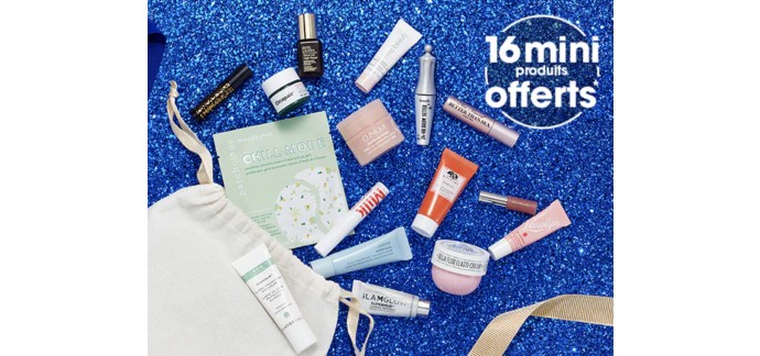 Sephora: 16 minis produits offerts dès 150€ d'achat à l'occasion du Single Day