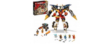 Amazon: LEGO Ninjago Le Robot Ultra Combo Ninja 4-en-1 - 71765 à 62,90€
