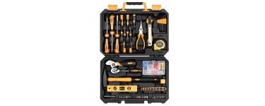 Amazon: Coffre à outils DEKO - 138 Pièces à 44,99€