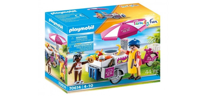 Amazon: Playmobil Family fun Stand de crêpes - 70614 à 12,99€