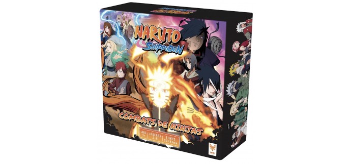 Télé Loisirs: 30 jeux de société "Naruto" de Topi Games à gagner