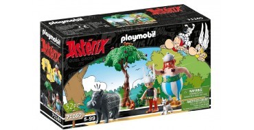 Amazon: Playmobil Astérix Chasse au Sanglier - 71160 à 9,99€