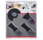Amazon: Kit de menuiserie Bosch Accessories pour les outils multifonctions - 4 pièces à 28,32€